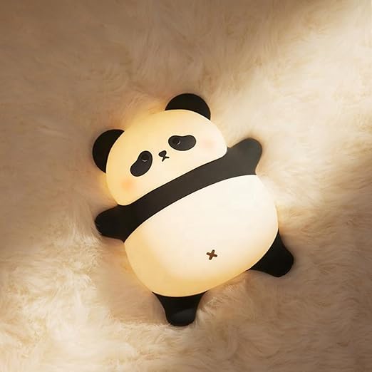 One94Store Rechargeable Multicolor Panda Nightlight – Cute LED Mood Lamp 🌈